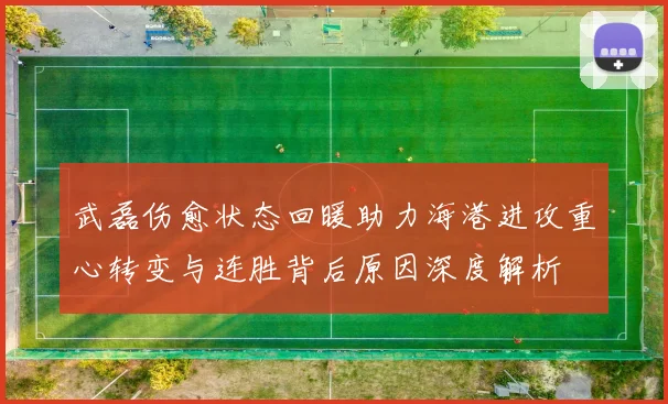 武磊伤愈状态回暖助力海港进攻重心转变与连胜背后原因深度解析